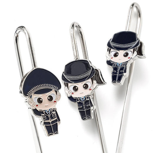 【110书签】设计书签彰显独特情怀精致镀色不易掉色Q萌小巧送礼礼品礼物 商品图4