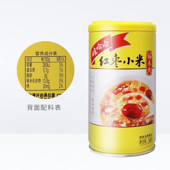 娃哈哈红枣小米福养粥礼盒360g*12罐八宝粥营养早餐速食粥整箱装礼盒装  /粮油调味 /方便食品 /速食粥 商品图4