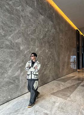 G家 重磅双G马海毛两面穿开衫 （JN）