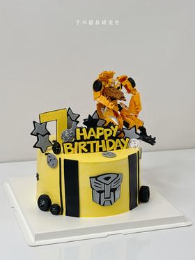 大黄蜂 变形金刚（含有翻糖成分/提前6小时预定）