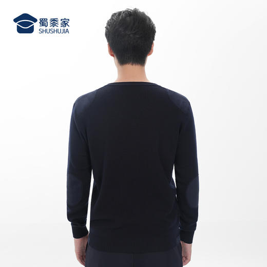 【通勤V领毛衣】弹力混纺毛衫休闲保暖长袖打底衫 商品图8