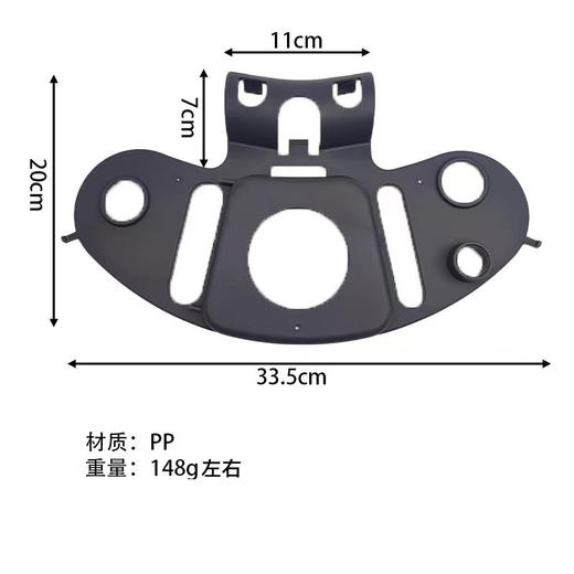 美善品用升级收纳支架加大加厚小美TM6配件置物架收纳摆放多功能 商品图4