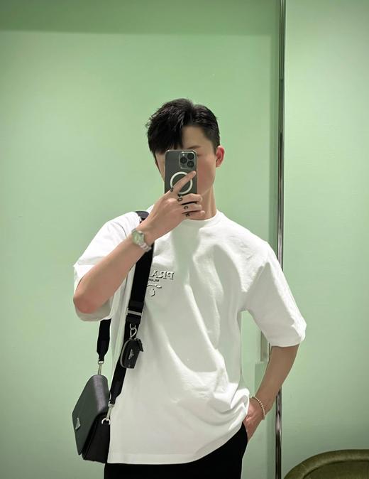 P家 立体压膜圆领短袖 商品图1