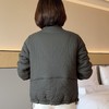 妈妈装冬季2024新款纯色休闲百搭棉服X时尚减龄加绒加厚短款外套 商品缩略图3