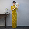 2024新款良版改优雅气质舞台走秀演出服复古国风旗袍QC174 商品缩略图1