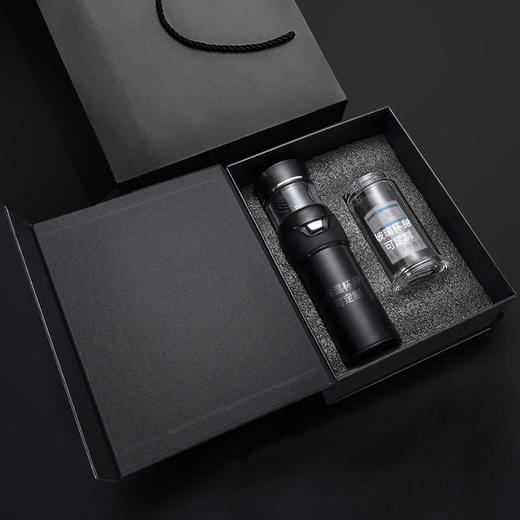 【蜀黍家两用茶水分离杯】一键茶水分离设计 独立茶仓便携方便支持一件定制 商品图2