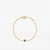 订购8周到｜Yvonne Leon-saphir bleu pm or jaune-独立之光 蓝宝石 椭圆形 手链［法国设计师］ 商品缩略图0