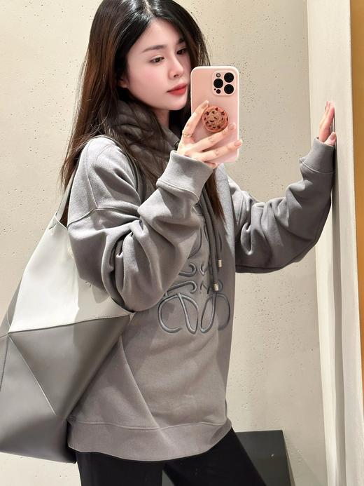 罗家 错位异形 大幅重工刺绣 连帽卫衣（JN） 商品图2