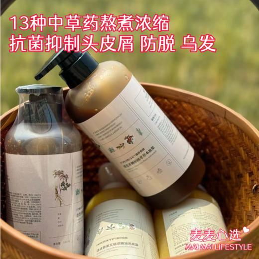 【中草药洗发水】13种中草药熬煮浓缩！4种纯天然表面活性剂！抗菌抑制头皮屑，防脱，乌发！有效滋养修复受损发质！日常团购价119，限时折扣价99元【TJ-J仓】芳疗师系列 商品图0
