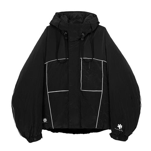 【新品上新】HX 冬季短款带帽羽绒服Z100440032101/02 商品图0
