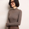 【高货QJ】全新升级【铂金会员422/天猫579/差价157】(14109) 洛诗琳一线成衣无缝2024羊绒秋冬女半高领羊毛针织打底衫 商品缩略图4