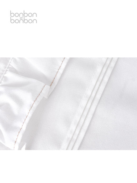 纯白细节上衣 商品图3