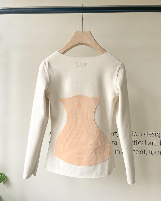 现货 THS 12.16-无 lap家 女士护宫发热保暖修身保暖内衣套装3色 BP218 商品图8