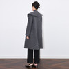 【高货wl】全新升级【铂金会员763/天猫1039/差价276】(03341) 洛诗琳慵懒简约时尚风大翻领纯羊毛双面呢宽松过膝大衣 商品缩略图4