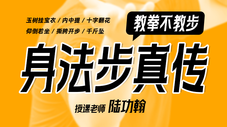 身法步真传——自学课程