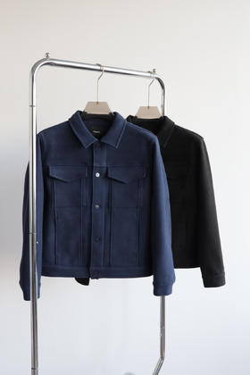 THE0RY 厚款双面复合绒夹克外套 WT789