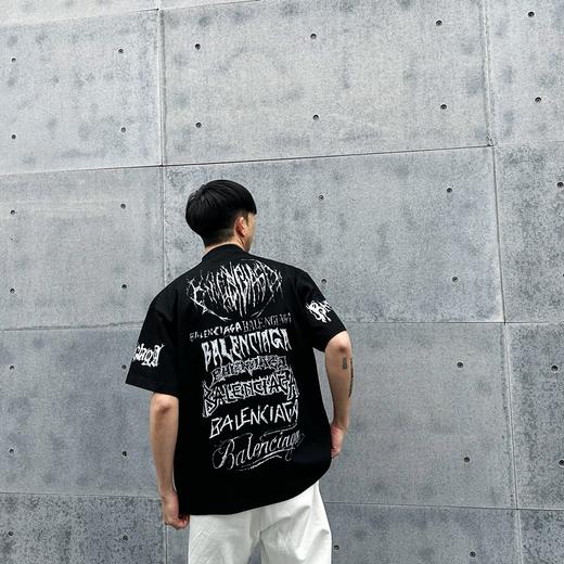 B家 涂鸦经文短袖 四个色（JN） 商品图1