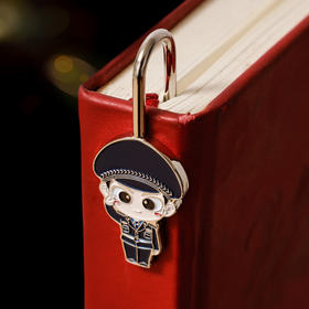 【110书签】设计书签彰显独特情怀精致镀色不易掉色Q萌小巧送礼礼品礼物