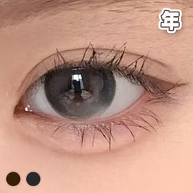 #Pure 乖乖牌 棕巧/黑灰 14.0mm【1片装】 舒适推荐 / 年抛