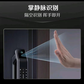 德施曼德施曼Q3FVPRO小嘀人脸掌静脉识别家用防盗门大屏可视对讲密码锁