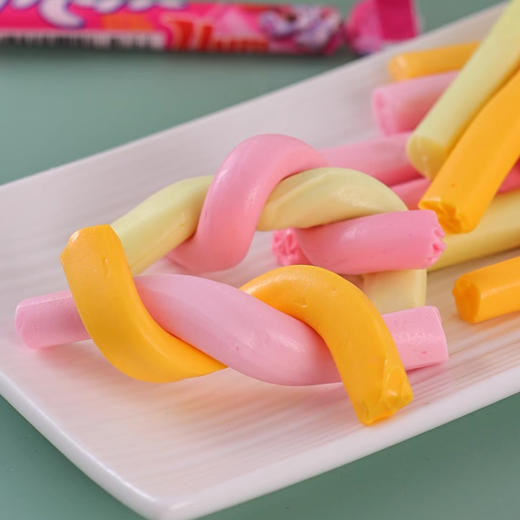 土耳其进口爱比可迷你奶条形糖果混合水果味700g 商品图2