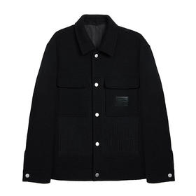 【断码清仓】HX 秋冬季翻领毛呢茄克衫Y105440012101