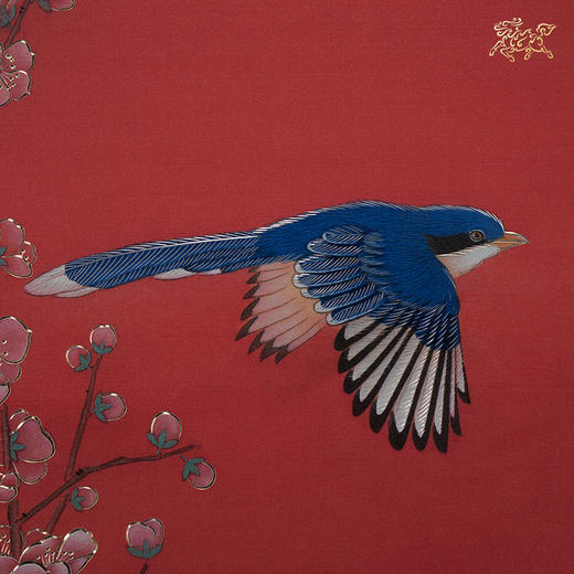 铜师傅 手工錾刻 铜雕画《喜上枝头》装饰画 玄关画 背景画 壁画 商品图3