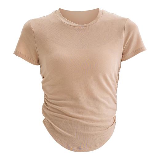 【147元任选3件】跃牌【蚂蚁运动】系列 高弹力紧身短袖透气健身T恤T2742（活动产品，收货7天内支持退换） 商品图3