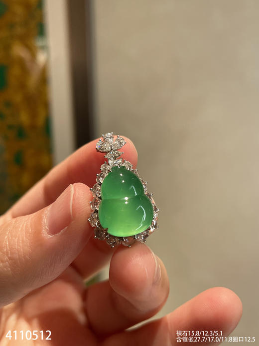 4110512 ，葫芦戒指吊坠两用款。具体价格微信咨询 商品图2