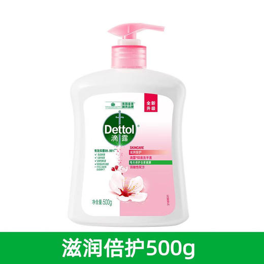 滴露健康沐浴露滋润倍护950克+洗手液滋润倍护500克+香皂松木115克*3 商品图3