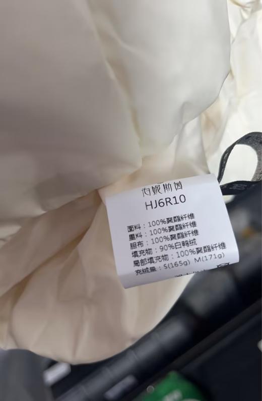 短款厚羽绒HJ6R10-凝脂 商品图5