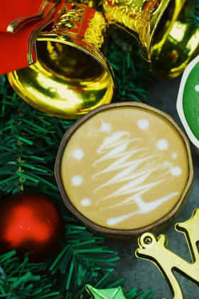 圣诞限定·拿铁圣诞树（深烘）