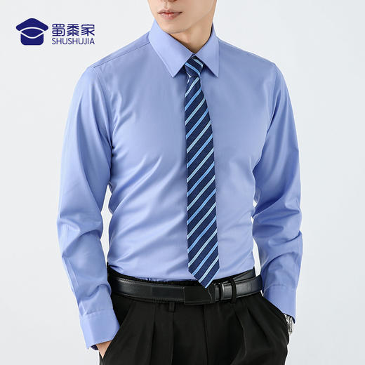 【二代液氨免烫羊毛内胆保暖衬衫】男女款羊毛内胆加厚衬衣外套免烫保暖长衬 商品图8