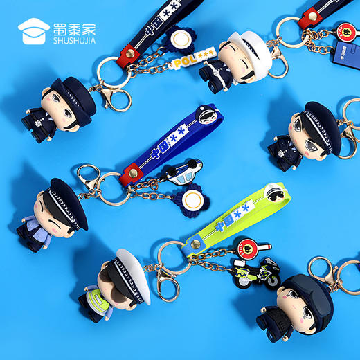 【二代硅胶钥匙扣】创意公仔手办钥匙扣 礼盒装包包汽车挂件 商品图5