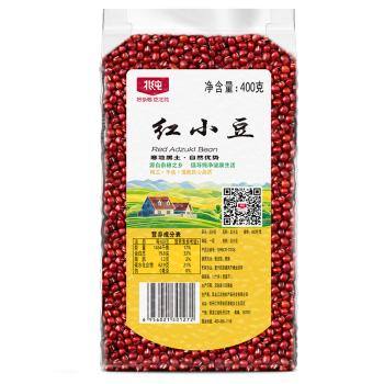 北纯 红小豆400g/袋（富含膳食纤维 含铁 富钾 高叶酸 红豆 杂粮） /粮油调味 /杂粮 /杂豆类 商品图3