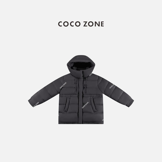 COCO ZONE 冬季90白鹅绒高级感连帽羽绒服CC2D2918 商品图0