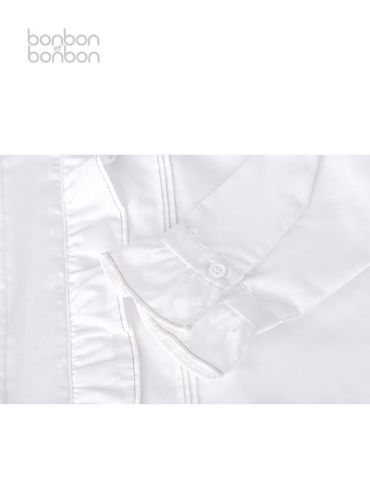 纯白细节上衣 商品图4