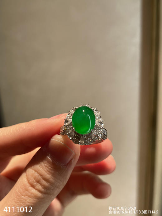 4111012，蛋面戒指。具体价格微信咨询 商品图2
