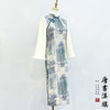 【墨竹林间】国风水墨印花加绒加厚旗袍年轻优雅国风新中式 商品缩略图7