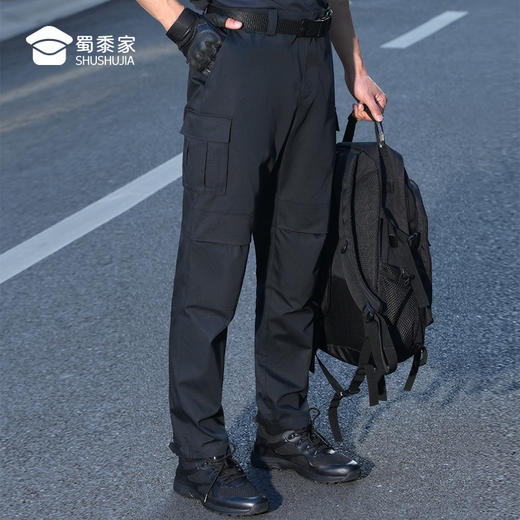 【透气快干 耐磨防撕裂】格子布户外战术裤 商品图7