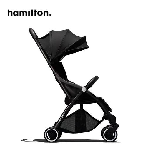【童车样品清仓】4楼Eubelle欧蓓 Hamilton/汉弥尔敦 X1婴儿推车 轻便折叠伞车 宝宝可坐躺 黑色 吊牌价：2699元 活动价：809元 商品图0