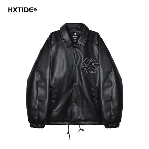 【新品上新】HX 冬季短款翻领皮羽绒服90绒Z100440040101 商品图5
