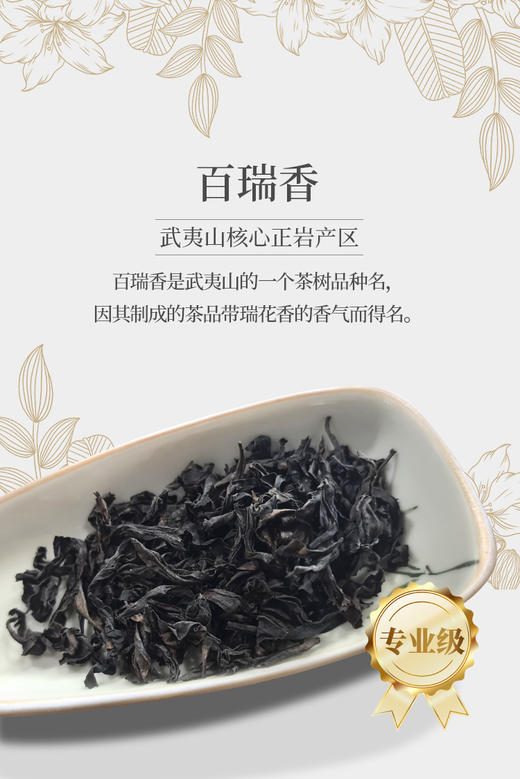 武夷核心正岩 百瑞香 荔枝木碳焙 6泡*8.3克 约50克 商品图1