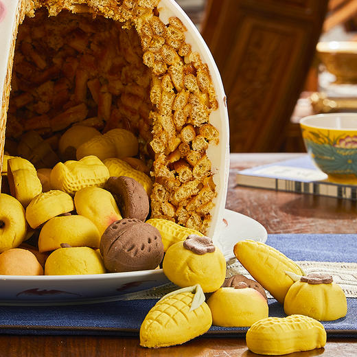 御茶膳房庆典寿桃之【天下一桃从】老人生日祝寿礼品过寿蛋糕点心 商品图3