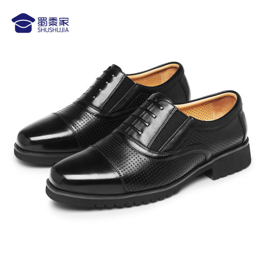 【轻便功勋凉皮鞋】轻盈透气  软底不累脚免系带皮鞋 商品图5