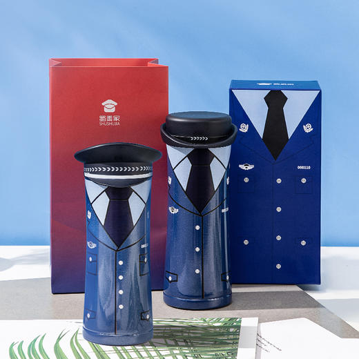 【制服保温杯】制服款不锈钢保温杯男女大容量水杯创意喝水杯子 商品图2