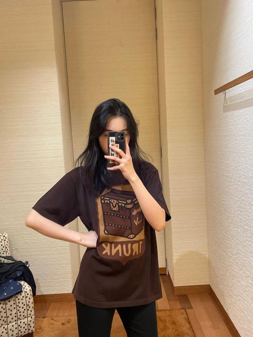 驴家 箱子提花圆领针织短袖（JN） 商品图1