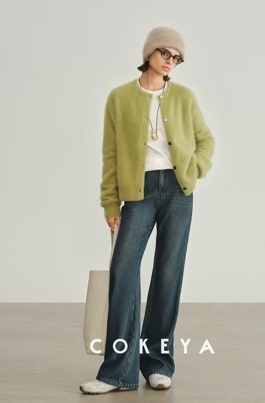 新作窄腿薯条裤岩洗水泥灰土耳其四面弹加绒长裤 商品图4