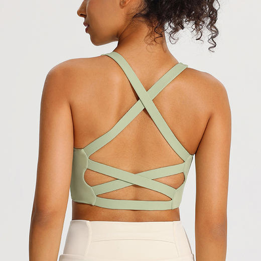 【147元任选3件】跃牌【蚂蚁运动】系列 高强度运动内衣女防震聚拢瑜伽背心X1247（活动产品，收货7天内支持退换） 商品图3