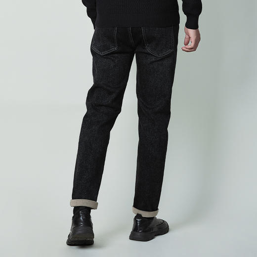 【新品上新】HX 冬季水洗修身牛仔长裤Y201440008101 商品图4